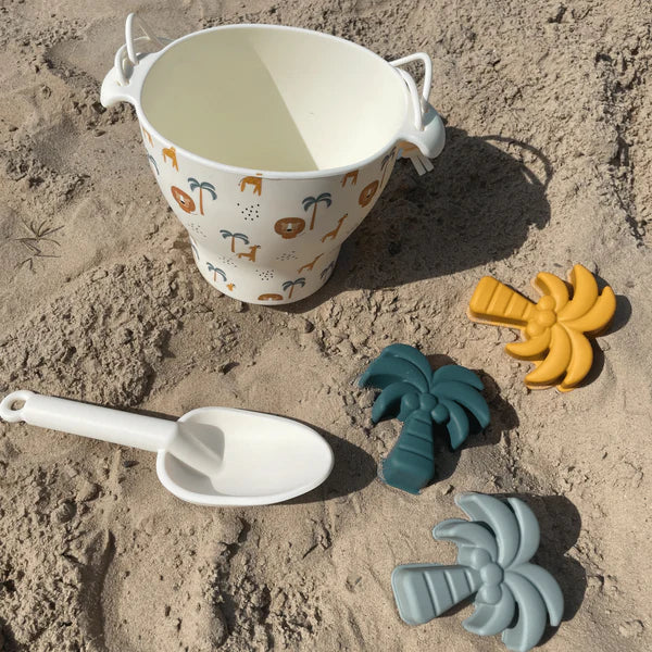 Beach Bucket Set | Jungle Animals | 5 pcs