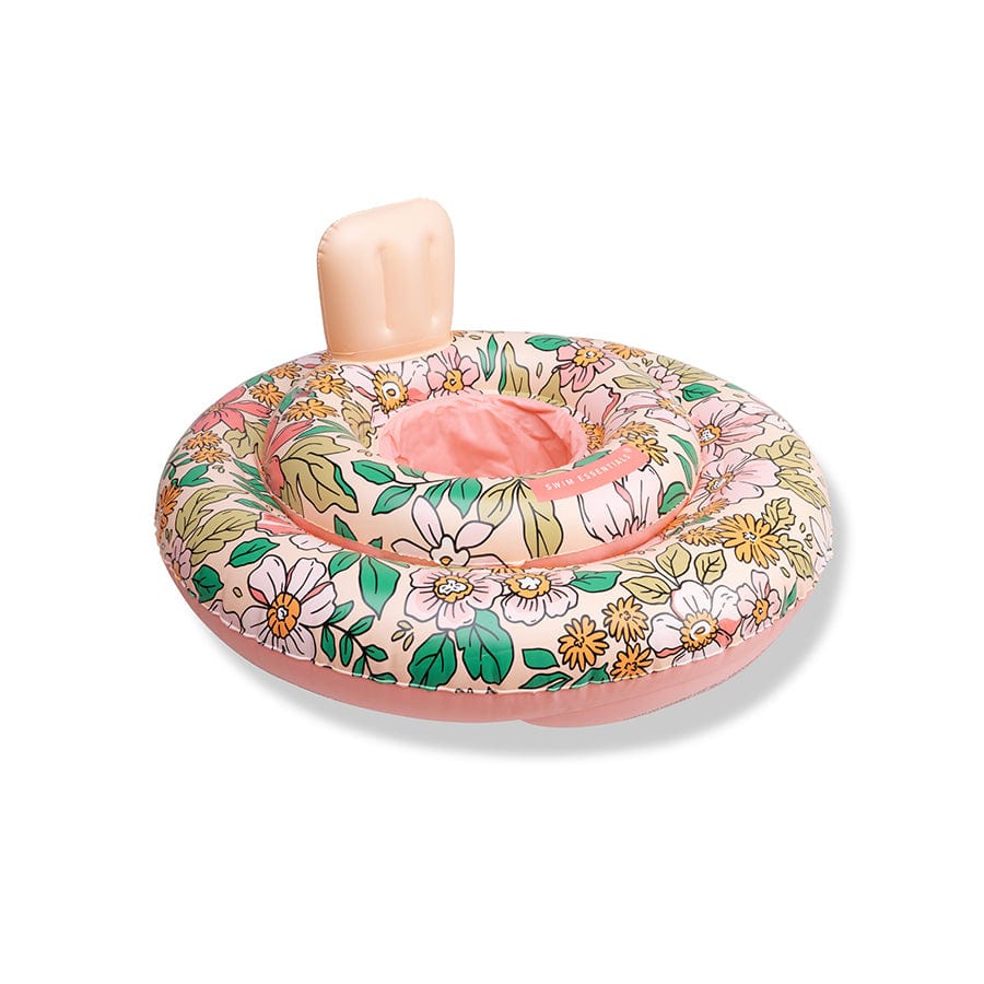 Baby Float with Floral Design | Infant Pool Floatie