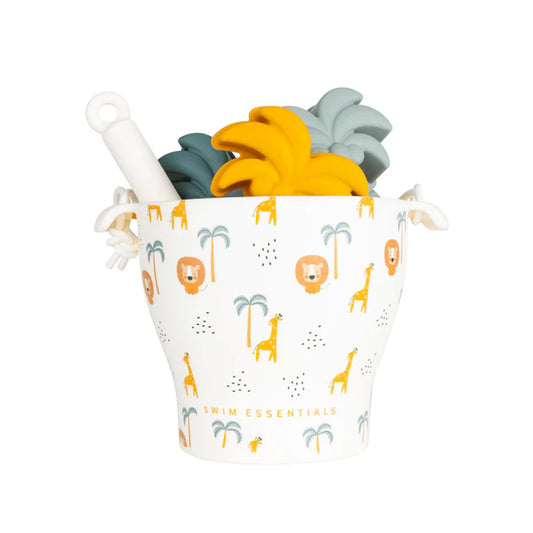Beach Bucket Set | Jungle Animals | 5 pcs